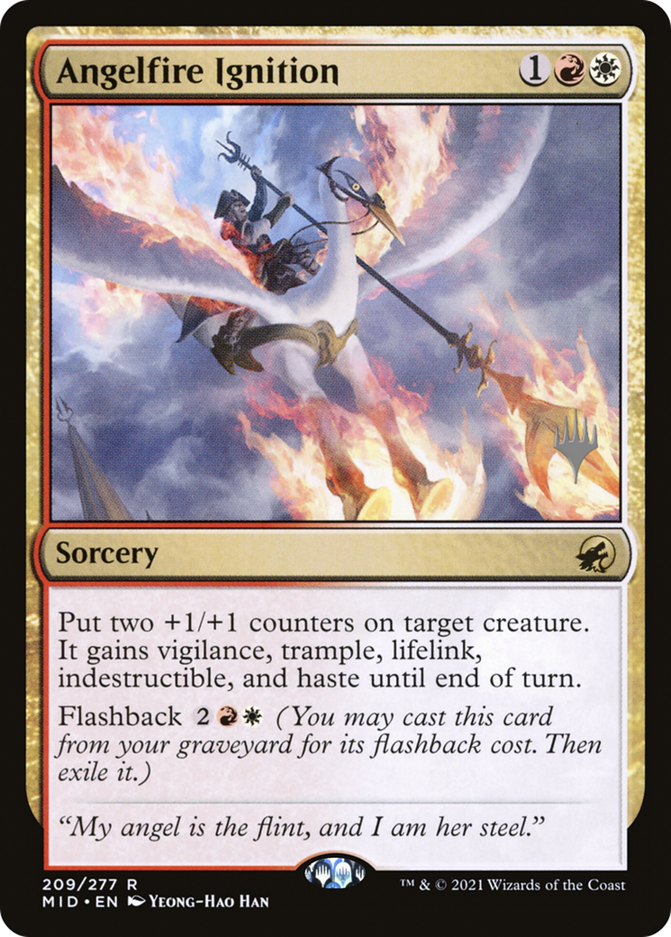 Angelfire Ignition (PPMID-209) - Innistrad: Midnight Hunt Promos