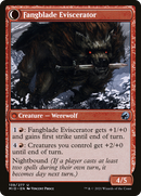 Fangblade Brigand // Fangblade Eviscerator (MID-139) - Innistrad: Midnight Hunt: (Double Faced Transform)