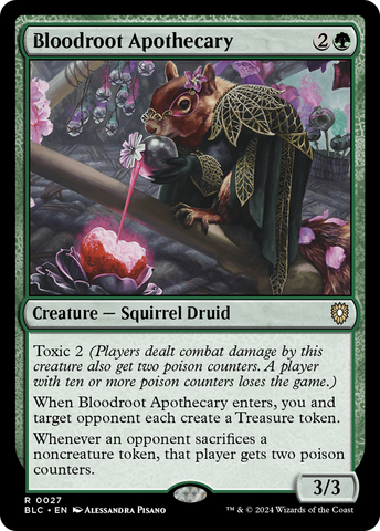 Bloodroot Apothecary (BLC-027) - Bloomburrow Commander