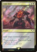 Utter End (40K-226★) - Warhammer 40,000 Commander Foil