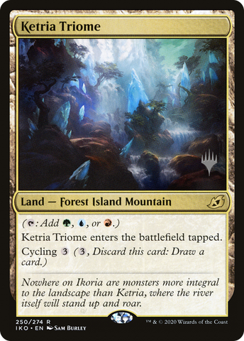 Ketria Triome (PPIKO-250) - Ikoria: Lair of Behemoths Promos