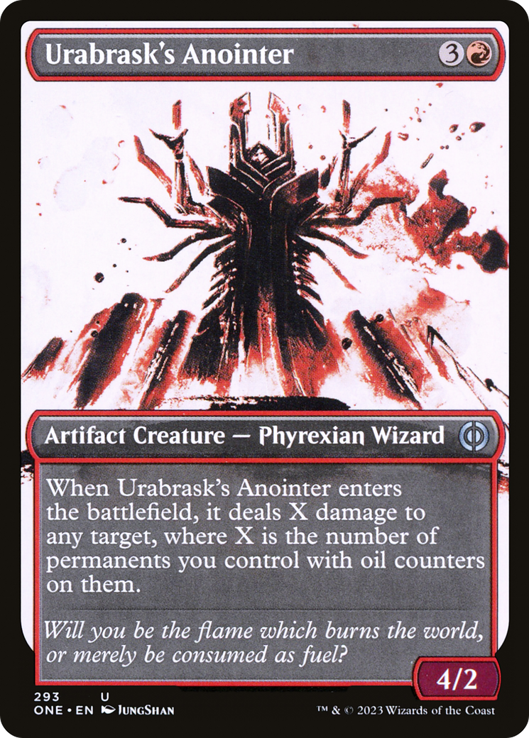 Urabrask's Anointer (ONE-293) - Phyrexia: All Will Be One: (Showcase)