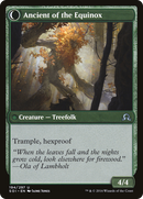 Autumnal Gloom // Ancient of the Equinox (SOI-194) - Shadows over Innistrad: (Double Faced Transform) Foil