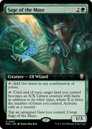 Sage of the Maze (M3C-067) - Modern Horizons 3 Commander: (Extended Art) Foil