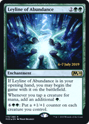 Leyline of Abundance (PRE-179S) - Core Set 2020 Promos Foil
