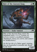 Heir of the Ancient Fang (NEO-191) - Kamigawa: Neon Dynasty Foil