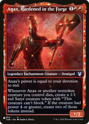 Anax, Hardened in the Forge (LIST-THB-264) - The List: (enchantment, Showcase)
