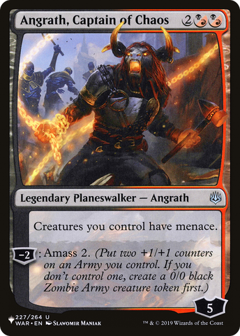 Angrath, Captain of Chaos (LIST-WAR-227) - The List