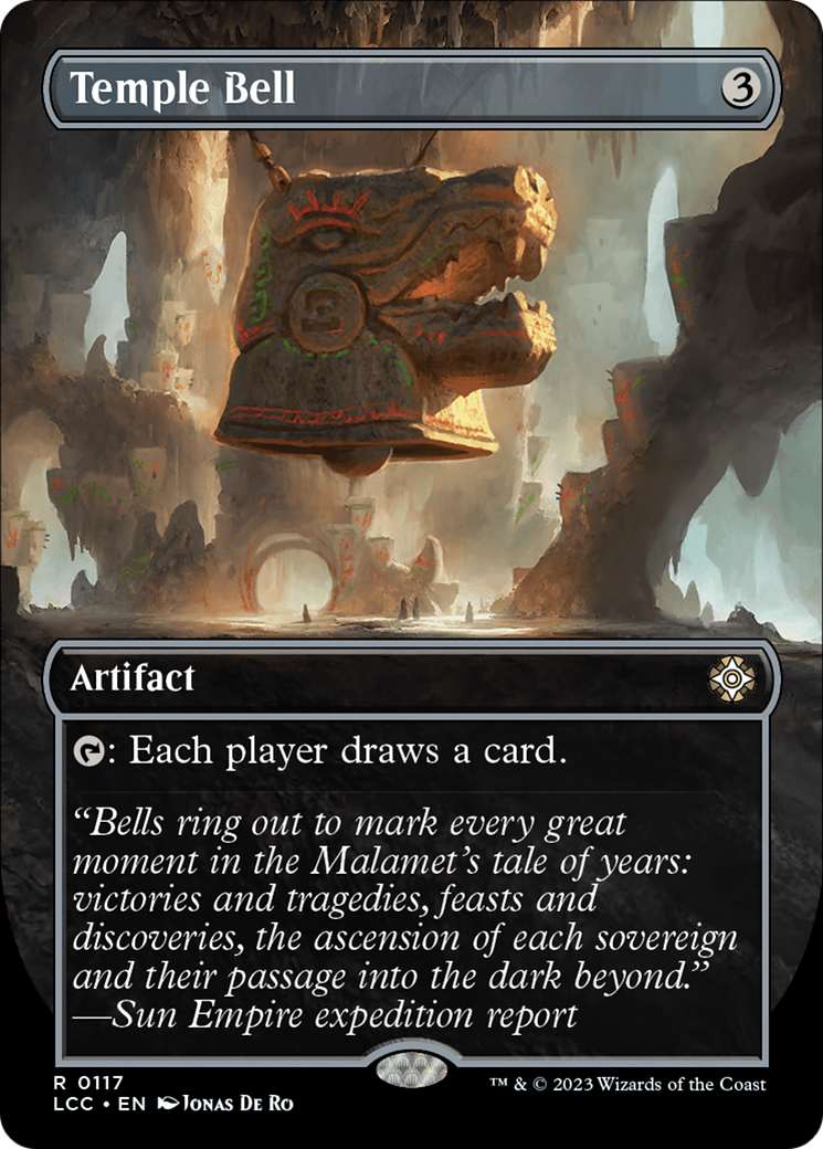 Temple Bell (LCC-117) - The Lost Caverns of Ixalan Commander (Borderless)