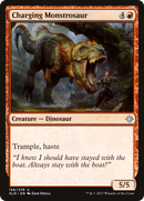 Charging Monstrosaur (XLN-138) - Ixalan Foil