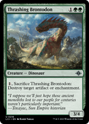 Thrashing Brontodon (LCI-216) - The Lost Caverns of Ixalan