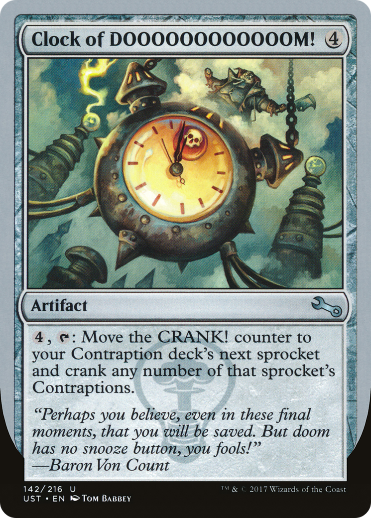 Clock of DOOOOOOOOOOOOM! (UST-142) - Unstable