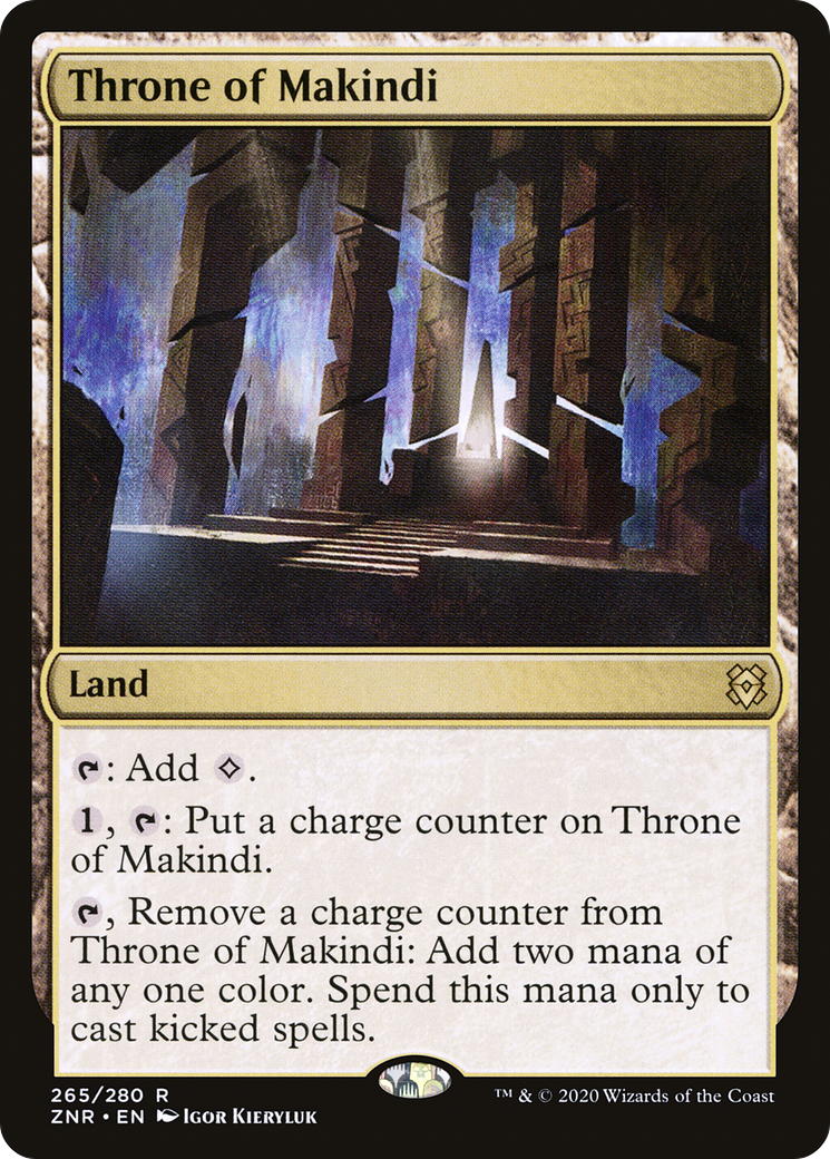Throne of Makindi (ZNR-265) - Zendikar Rising Foil