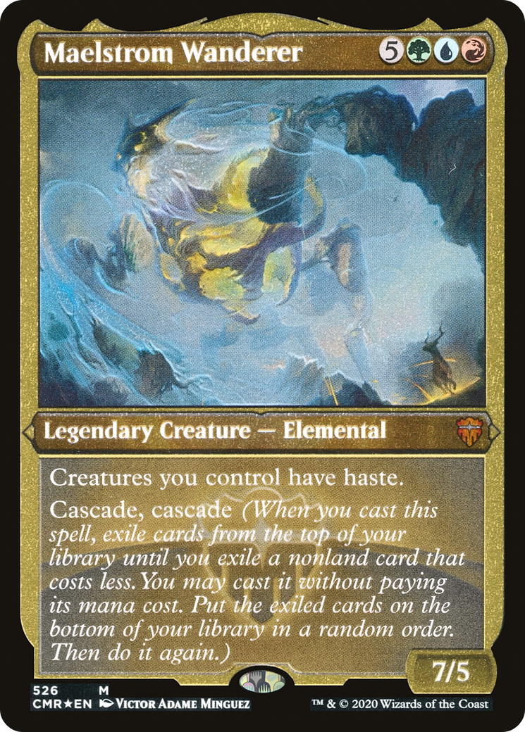 Maelstrom Wanderer (CMR-526) - Commander Legends Foil
