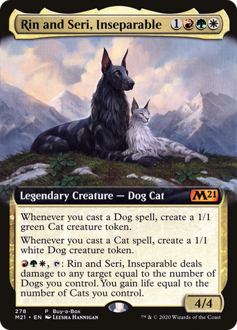 Rin and Seri, Inseparable (BABP-278) - Core Set 2021: (Extended Art) Foil