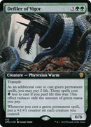 Defiler of Vigor (DMU-412) - Dominaria United: (Extended Art)