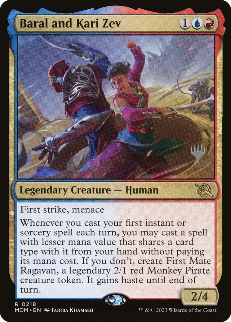 Baral and Kari Zev (PPMOM-218P) - March of the Machine Promos