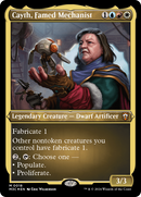 Cayth, Famed Mechanist (M3C-018) - Modern Horizons 3 Commander Etched Foil