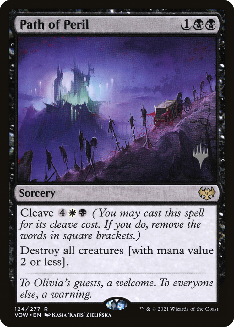 Path of Peril (PVOW-124P) - Innistrad: Crimson Vow Promos Foil