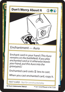 Don't Worry About It (MB2PC-) - Mystery Booster 2