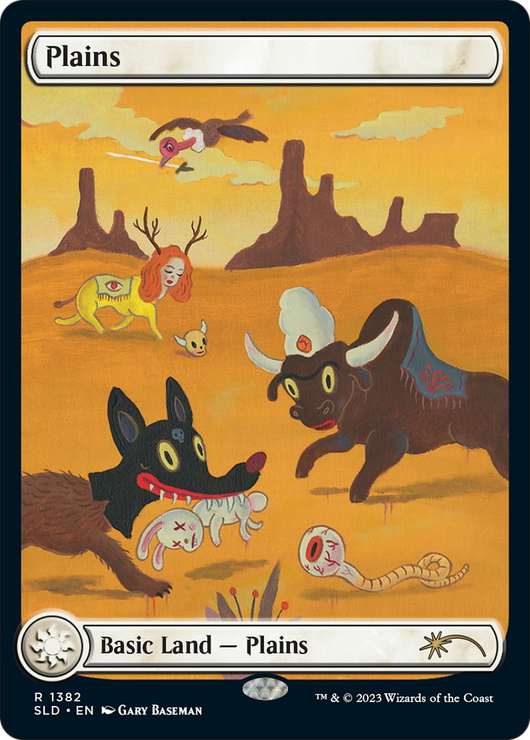 Plains (SLD-1382) - Secret Lair Drop: (Full Art)