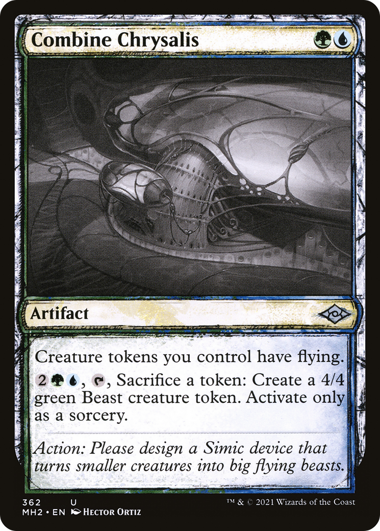 Combine Chrysalis (MH2-362) - Modern Horizons 2: (Showcase)