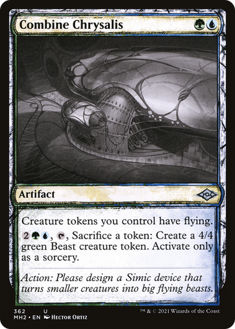 Combine Chrysalis (MH2-362) - Modern Horizons 2: (Showcase)