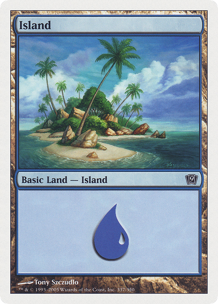 Island (9ED-337) - Ninth Edition