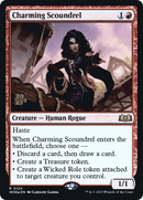 Charming Scoundrel (PRE-124) - Wilds of Eldraine Promos Foil
