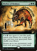 Mythos of Brokkos (IKO-329) - Ikoria: Lair of Behemoths: (Extended Art)
