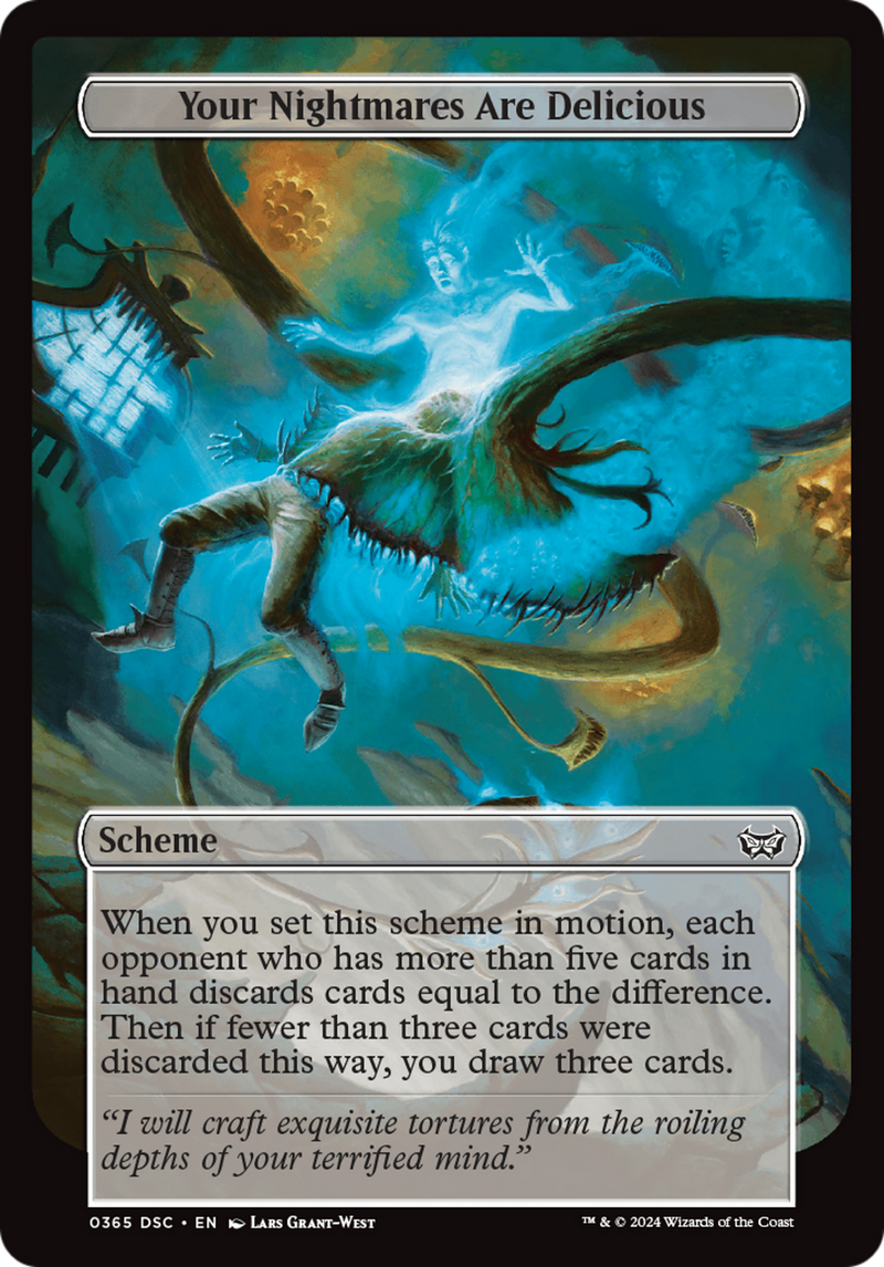 Your Nightmares Are Delicious (A:DSC-365) - Duskmourn: House of Horror Commander