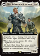 Dion, Bahamut's Dominant // Bahamut, Warden of Light (FIN-428) - FINAL FANTASY: (enchantment, Extended Art) Foil