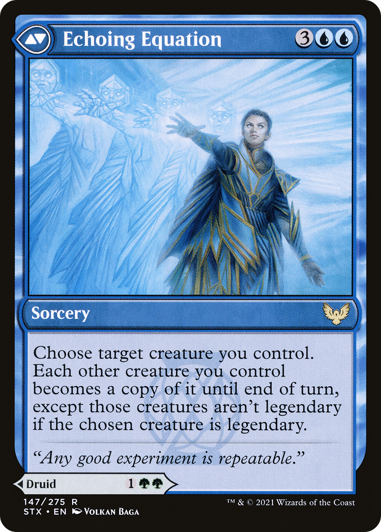 Augmenter Pugilist // Echoing Equation (STX-147) - Strixhaven: School of Mages