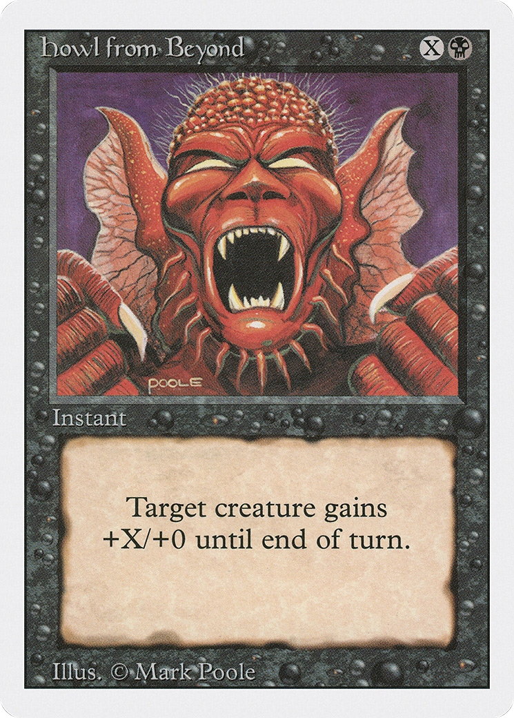 Howl from Beyond (3ED-114) - Revised Edition