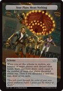 Your Plans Mean Nothing (A:DSC-367) - Duskmourn: House of Horror Commander