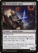 Aetherblade Agent // Gitaxian Mindstinger (MOM-088) - March of the Machine