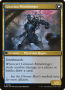 Aetherblade Agent // Gitaxian Mindstinger (MOM-088) - March of the Machine Foil