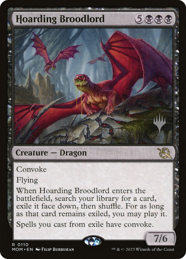 Hoarding Broodlord (PPMOM-110P) - March of the Machine Promos