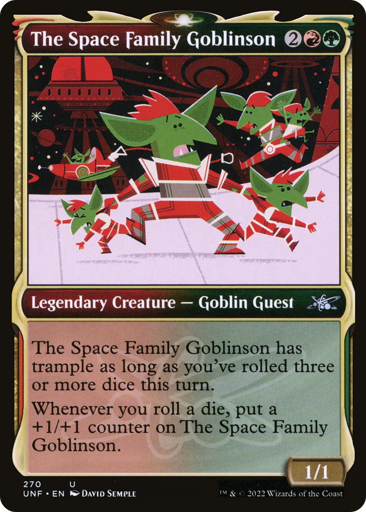 The Space Family Goblinson (UNF-270) - Unfinity: (Showcase) Foil