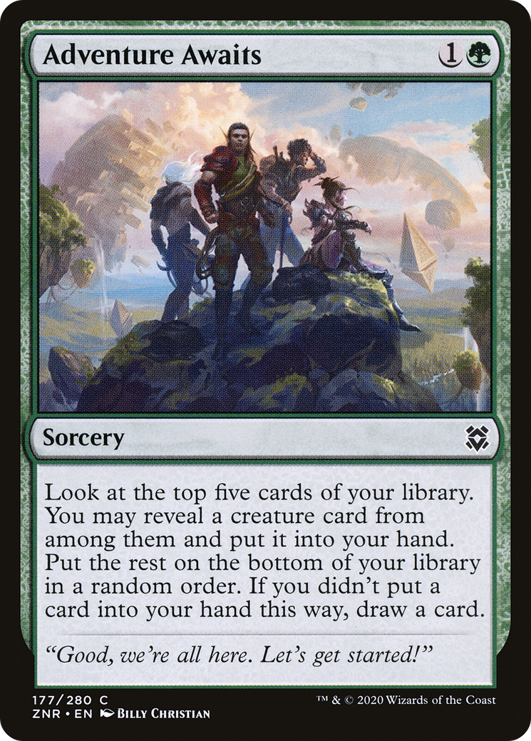 Adventure Awaits (ZNR-177) - Zendikar Rising