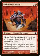Sell-Sword Brute (RAV-142) - Ravnica: City of Guilds Foil