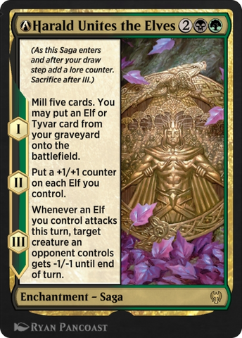 A-Harald Unites the Elves (KHM-A-213) - Kaldheim