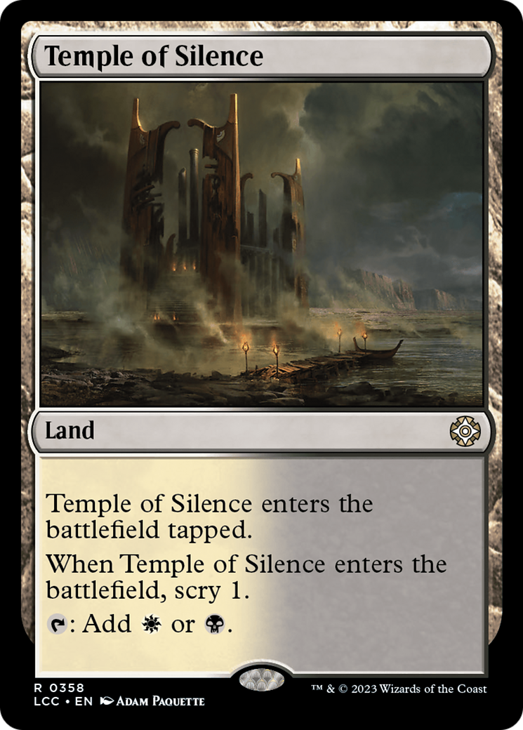 Temple of Silence (LCC-358) - The Lost Caverns of Ixalan Commander