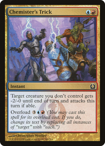 Chemister's Trick (RTR-149) - Return to Ravnica Foil