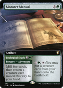 Monster Manual // Zoological Study (CLB-591) - Commander Legends: Battle for Baldur's Gate: (Extended Art) Foil