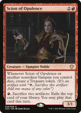 Scion of Opulence (VOC-028) - Crimson Vow Commander