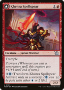Khenra Spellspear // Gitaxian Spellstalker (MOM-151) - March of the Machine Foil