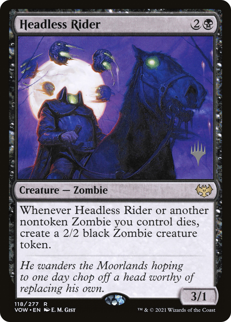 Headless Rider (PPNEO-) - Innistrad: Crimson Vow Promos Foil