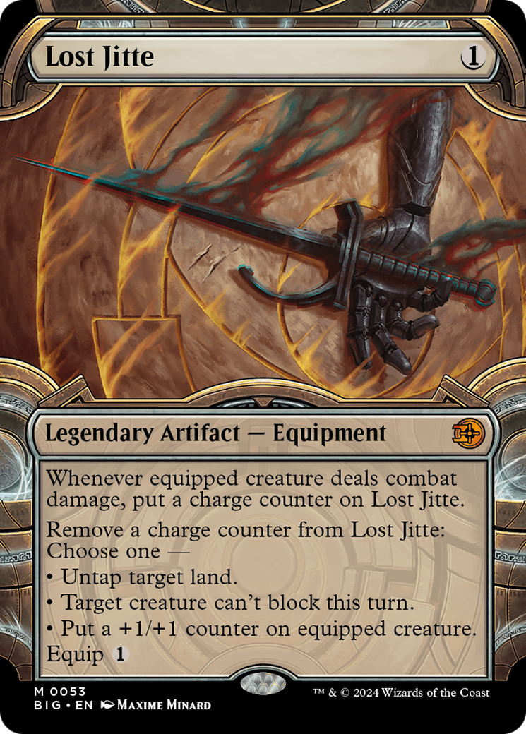 Lost Jitte (BIG-053) - The Big Score: (Showcase) Foil