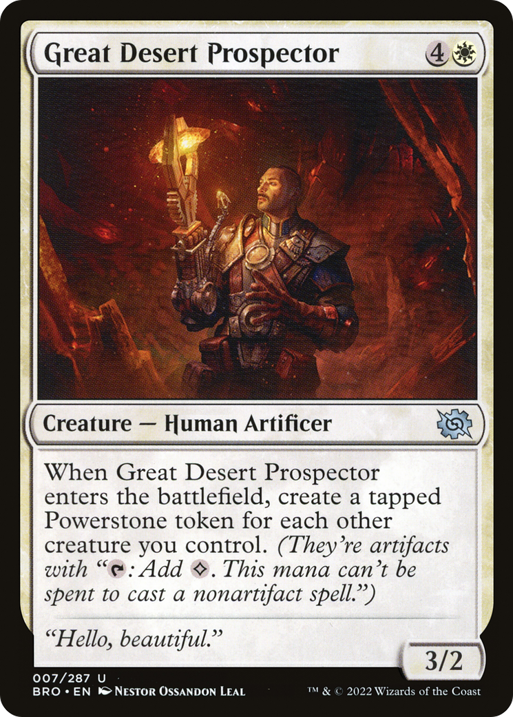 Great Desert Prospector (BRO-007) - The Brothers' War